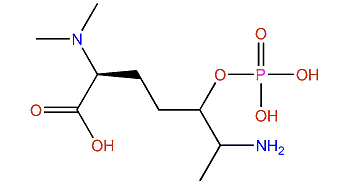 epsilon-N-Trimethyl-L-d-hydroxylysine phosphate